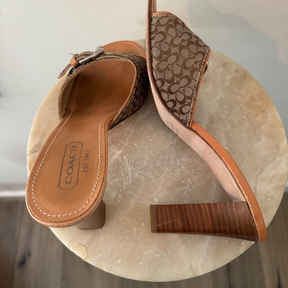 Coach Women's Daryn Slide Heels Size 8.5 - Picture 13 of 15